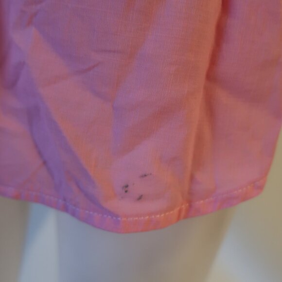 NWT Womens Romi Basha Pink Paisley & Animal Print Button Down Shirt S - Picture 5 of 6